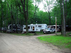 Beach Camping Area - Conway NH